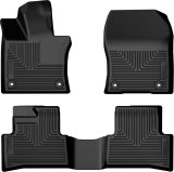 Husky Liners 19-22 Lexus UX200/2025 UX300H Weatherbeater Front & 2nd Seat Floorliner (3pc Set) - Blk thumbnail 2