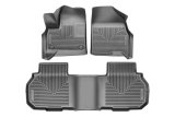 Husky Liners 24-25 Chevrolet Traverse Weatherbeater Front & 2nd Seat Floorliner (3pc Set) - Blk thumbnail 2