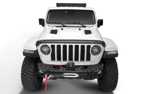 Husky Liners 20-25 Jeep Gladiator / 18-25 Wrangler JL/JLU (Incl. 4xe) Aeroskin II - Tex. Blk thumbnail 5