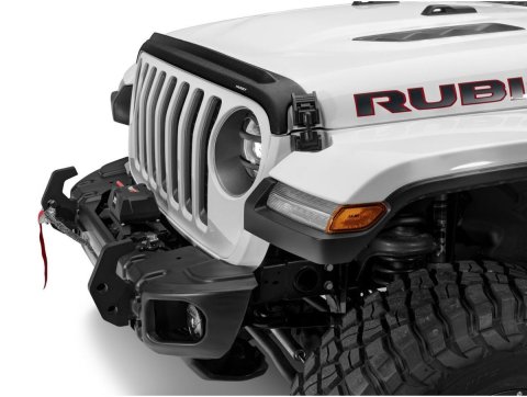 Husky Liners 20-25 Jeep Gladiator / 18-25 Wrangler JL/JLU (Incl. 4xe) Aeroskin II - Tex. Blk thumbnail 8