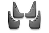 Husky Liners 2024 Toyota Tacoma CC/DC (w/Factory Flares) Front & Rear Mud Guards - Black thumbnail 2
