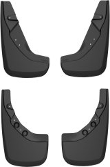 Husky Liners 2024 Toyota Tacoma CC/DC (w/Factory Flares) Front & Rear Mud Guards - Black thumbnail 3