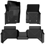Husky Liners 2024 Toyota Tacoma CC/DC (Manual Trns) Weatherbeater Front & 2nd Seat Floor Liner - Blk thumbnail 1