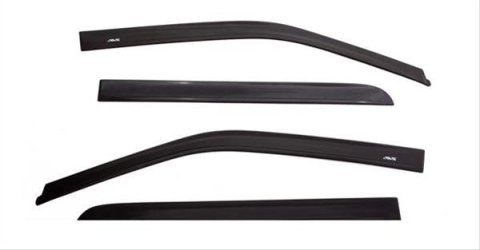 Husky Liners 07-21 Toyota Tundra CrewMax Ventvisor Low Profile 4pc - Matte Black thumbnail 3