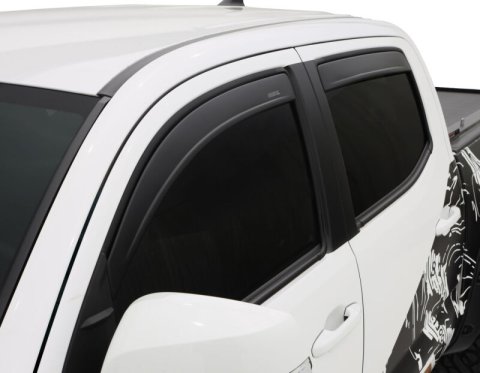 Husky Liners 07-21 Toyota Tundra CrewMax Ventvisor Low Profile 4pc - Matte Black thumbnail 4