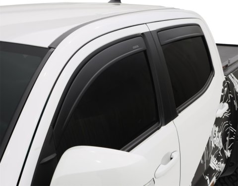 Husky Liners 07-21 Toyota Tundra CrewMax Ventvisor Low Profile 4pc - Matte Black thumbnail 6