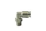 Turbosmart 1/8 NPT to 90 Degree 1/4 Pushloc Stainless Steel thumbnail 2