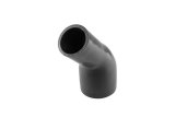 Turbosmart Hose 45 Deg Reducer Elbow 2.00-3.00 - Black thumbnail 1