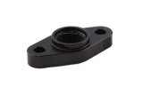 Turbosmart Billet Turbo Drain Adapter w/ Silicon O-Ring 52mm Mounting Holes - T3/T4 Style Fit thumbnail 1