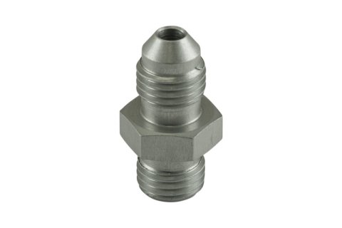 Turbosmart -4AN Flare to -4AN ORB Male Straight - Clear