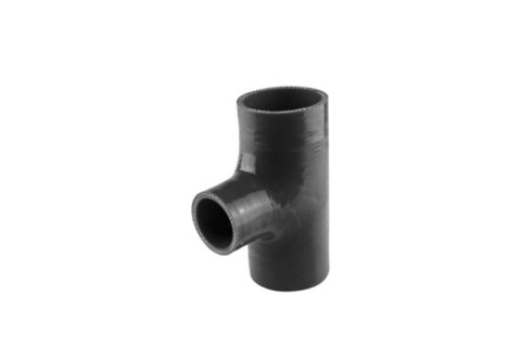 Turbosmart 2.25in ID 1.5in Spout Hose Tee - Black thumbnail 2