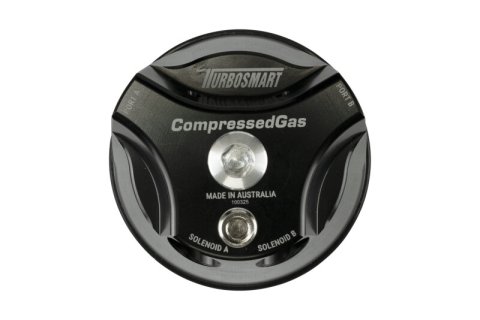Turbosmart GenV Compressed Gas Solenoid WG45/WG50 Cap - Black