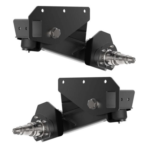 Timbren 3500lb HD Axle-Less Trailer Suspension w/ 4in Lift & Long Spindles (Off Road) thumbnail 2