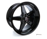 Race Star 92 Drag Star Bracket Racer 17x9.5 5x115BC 6.125BS Gloss Black Wheel thumbnail 2