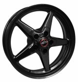 Race Star 92 Drag Star Bracket Racer 18x5 5x115BC 2.00BS Gloss Black Wheel thumbnail 1