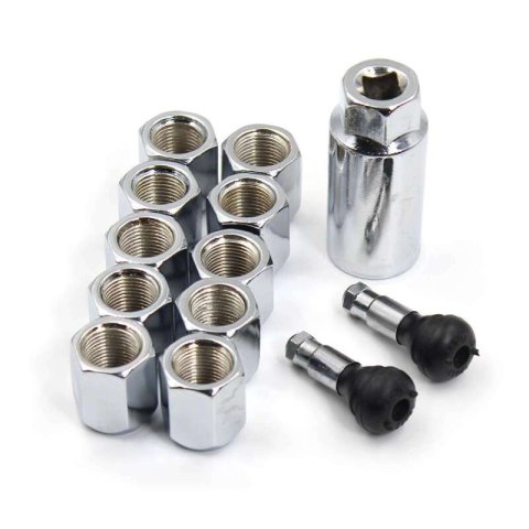Race Star 5/8in 60 Degree Conical Seat Open End Lug Kit - 10 PK thumbnail 1