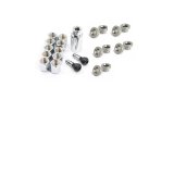 Race Star 5/8in Stud Lug Hole Insert w/ 5/8in Open 60 Deg Conical Seat Lugs (Set of 10) thumbnail 1