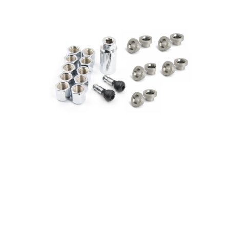 Race Star 5/8in Stud Lug Hole Insert w/ 5/8in Open 60 Deg Conical Seat Lugs (Set of 10)