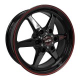 Race Star 93 Truck Star 17x7 6x5.50BC 4.00BS Direct Drill Gloss Black Wheel thumbnail 2