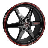 Race Star 93 Truck Star 20x9.00 6x5.50bc 5.92bs Direct Drill Dark Star Gloss Black Wheel thumbnail 1