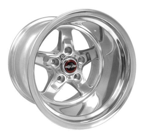 Race Star 92 Drag Star 15x12.00 5x4.75bc 4.00bs Direct Drill Polished Wheel thumbnail 1