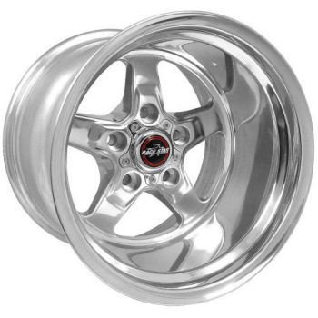 Race Star 92 Drag Star 15x12.00 5x4.75bc 4.00bs Direct Drill Polished Wheel thumbnail 2