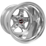 Race Star 92 Drag Star 15x14.00 5x4.75bc 4.00bs Direct Drill Polished Wheel thumbnail 2