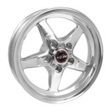 Race Star 92 Drag Star 15x3.75 5x4.75bc 1.25bs Direct Drill Polished Wheel thumbnail 1