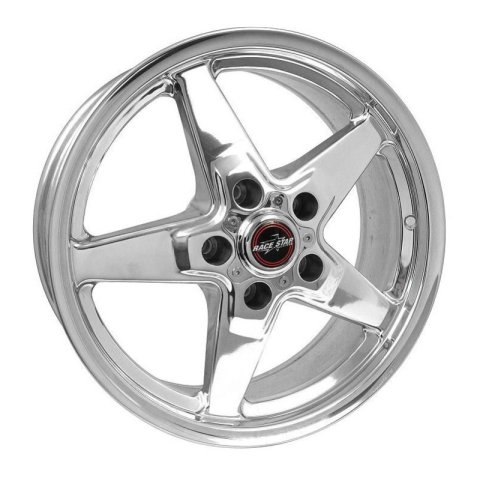 Race Star 92 Drag Star 17x7.00 5x4.75bc 4.88bs Direct Drill Polished Wheel thumbnail 1