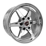 Race Star 93 Truck Star 20x9.00 6x5.50bc 5.92bs Direct Drill Chrome Wheel thumbnail 1