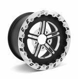 Race Star 63 Pro Forged 15x10 SBL Sportsman 5x4.75 BC / 6.00in. BS Wheel - Black Anodized/Machined thumbnail 2
