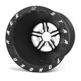 Race Star 63 Pro Forged 15x12 DBL Sportsman 5x5.00 BC / 3.00in. BS Wheel - Black Anodized/Machined thumbnail 2