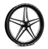 Race Star 63 Pro Forged 17x2.4 Spindle Mount Anglia Wheel 1.13in. BS - Black Anodized/Machined thumbnail 2