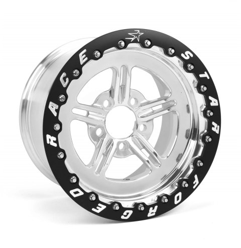 Race Star 63 Pro Forged 15x12 SBL Sportsman 5x4.50 BC / 4.00in. BS Wheel - Polished