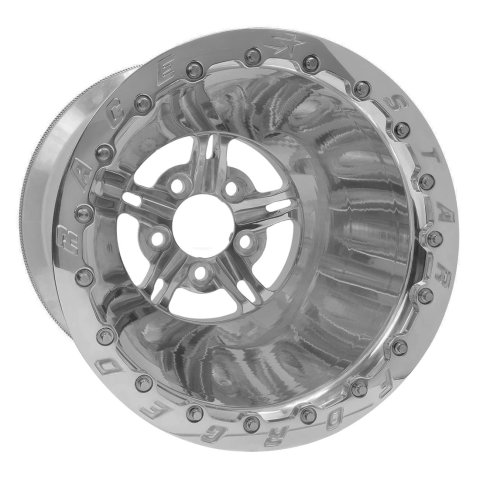 Race Star 63 Pro Forged 16x16 DBL Pro Stock 5x4.75 BC / 4.00in. BS Wheel - Polished thumbnail 2