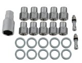 Race Star Pro Forged Lug Kit 12mm x 1.5mm Open .50in Shank 13/16in Head (1.063in Washer) - Set of 10 thumbnail 1