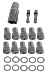 Race Star Pro Forged Lug Kit 7/16in. Closed .50in. Shank 13/16in. Head (1.063in. Washer) - Set of 10 thumbnail 1