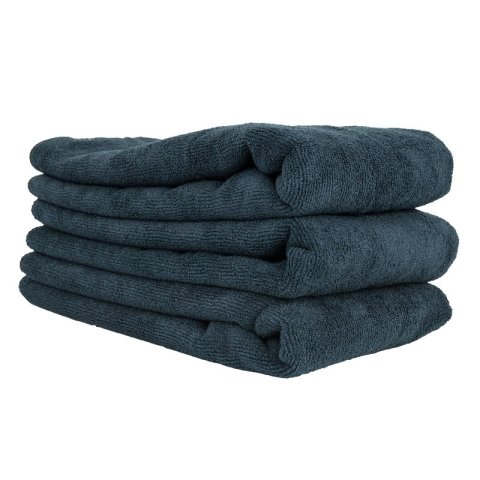 Chemical Guys Workhorse Microfiber Towel (VRP) - 24in x 16in - Black - 3 Pack thumbnail 2