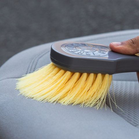 Chemical Guys Stiffy Brush For Carpets & Durable Surfaces - Yellow thumbnail 4