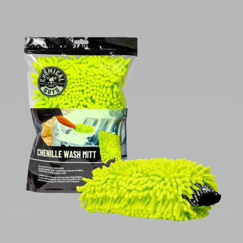 Chemical Guys Chenille Premium Scratch-Free Microfiber Wash Mitt thumbnail 1