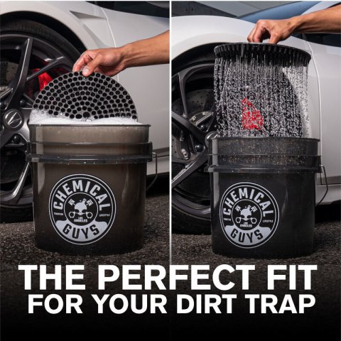Chemical Guys Heavy Duty Detailing Bucket Smoked Black (4.5 Gal) thumbnail 3