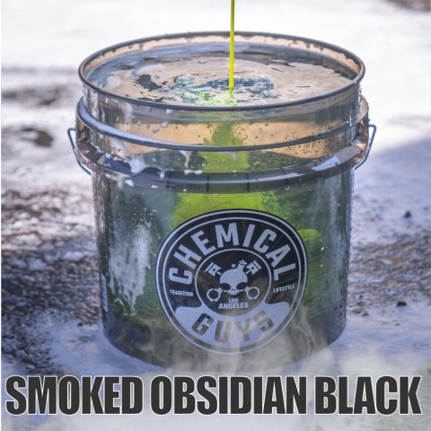 Chemical Guys Heavy Duty Detailing Bucket Smoked Black (4.5 Gal) thumbnail 4