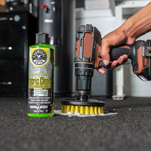 Chemical Guys Carpet Brush w/Drill Attachment - Medium Duty thumbnail 9