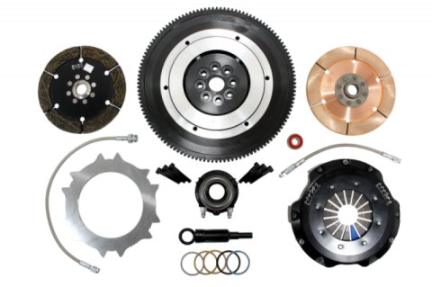 Clutch Masters 07-09 Subaru Legacy GT Spec B Push Style Street/Race Twin-Disc 7.25in Clutch Kit
