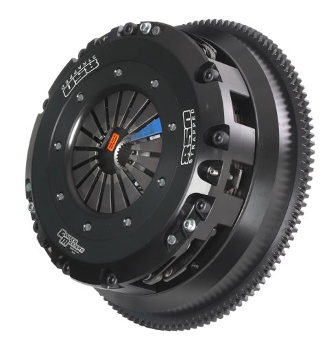 Clutch Masters 03-06 Nissan 350Z 3.5L FX850 Strapped Twin Disc Clutch Kit w/Aluminum Flywheel