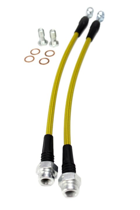 ISR Performance Stainless Steel Rear Brake Lines - Nissan 240sx (S13/S14) thumbnail 1