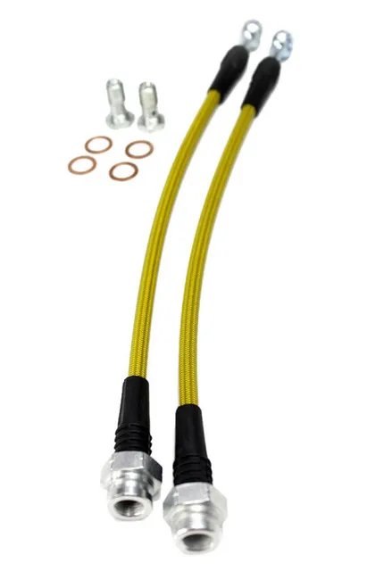ISR Performance Stainless Steel Rear Brake Lines - Nissan 240sx (S13/S14) thumbnail 4
