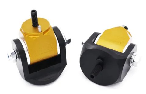ISR Performance Billet Engine Mount Set with Solid Bushings - Nissan 350Z/G35 Z33 thumbnail 4