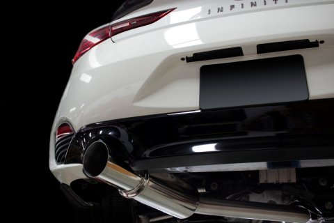 ISR Performance GT Single Exhaust - Infiniti Q60 Coupe RWD thumbnail 1