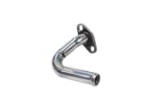 ISR Performance T28 S14/S15 Turbo Oil Drain Tube - Angled thumbnail 1